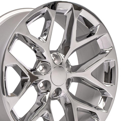 OE Wheels CV98B 22x9 Chrome replica wheel