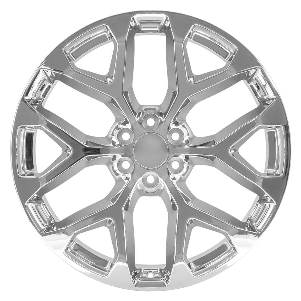 OE Wheels CV98B 24x10 Chrome replica wheel