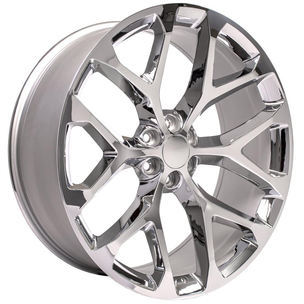 OE Wheels CV98B 26x10 Chrome replica wheel
