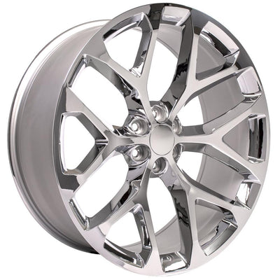 OE Wheels CV98B 26x10 Chrome replica wheel