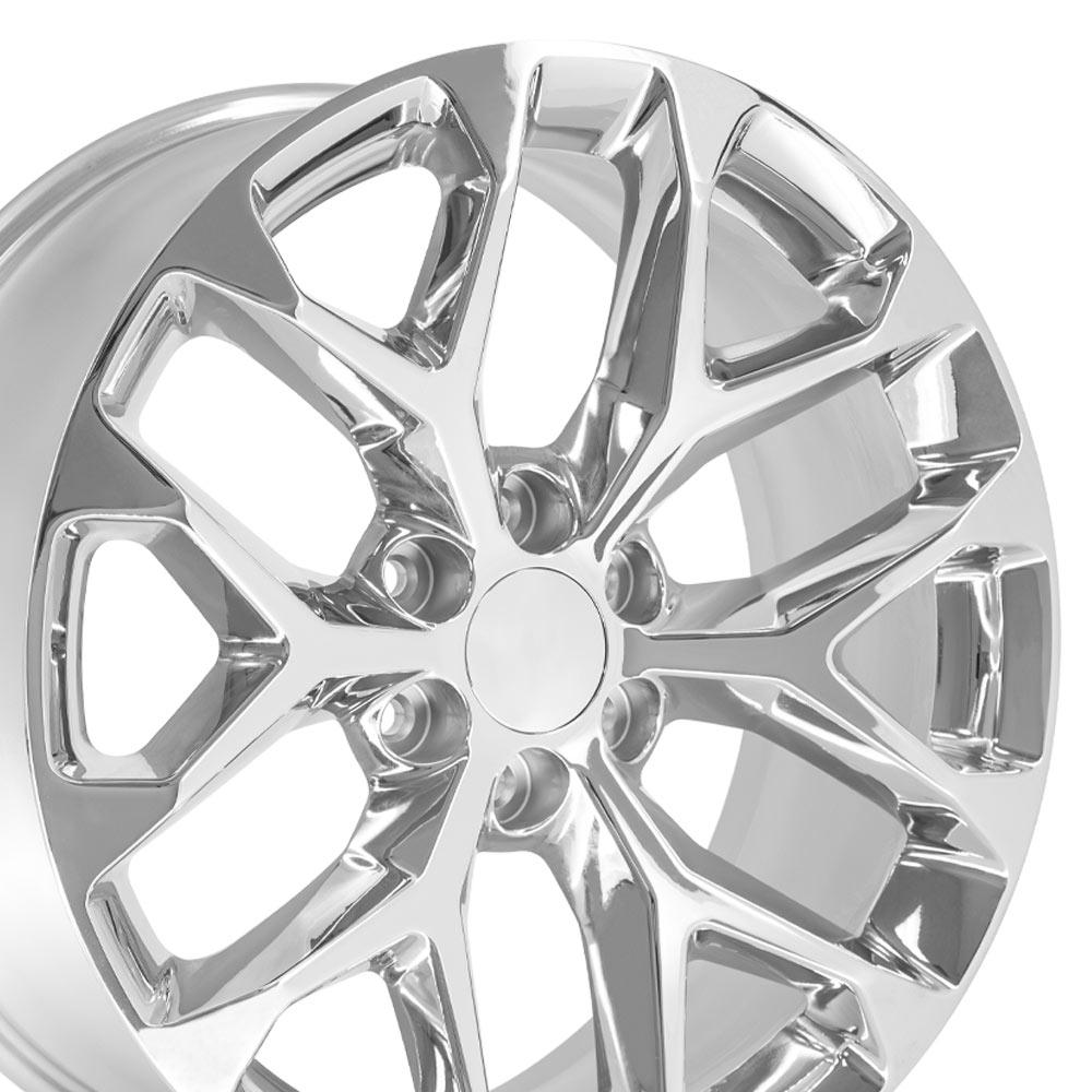 OE Wheels CV98C 22x9 Chrome replica wheel