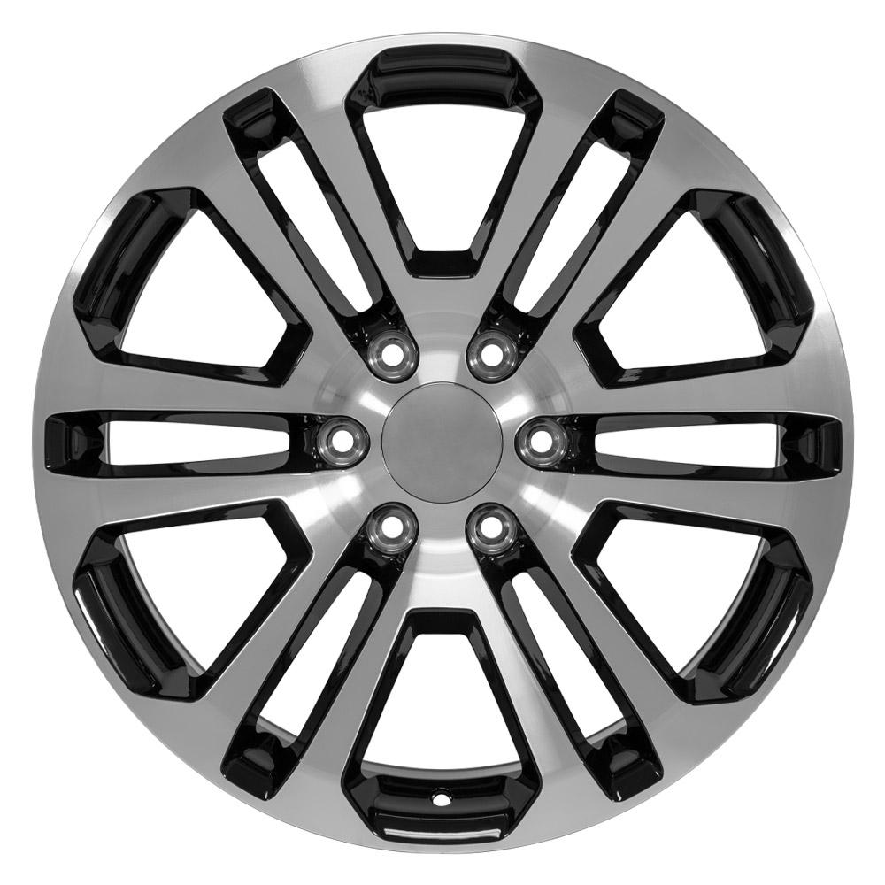 OE Wheels CV99 20x9 Gloss Black Machined replica wheel