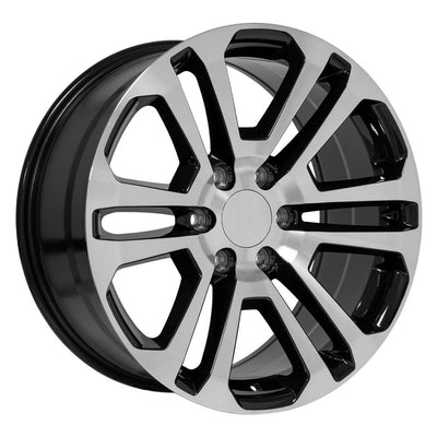 OE Wheels CV99 20x9 Gloss Black Machined replica wheel