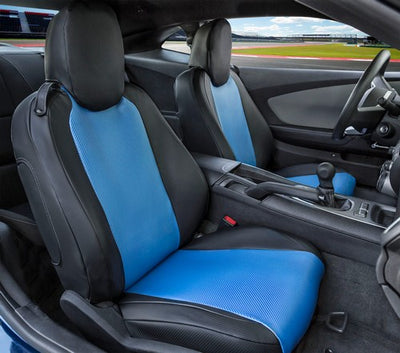 Custom Fit Truck Seat Covers for Ford, Chevy, Ram & Toyota – Carbon Fiber Sport Design | Made in USA