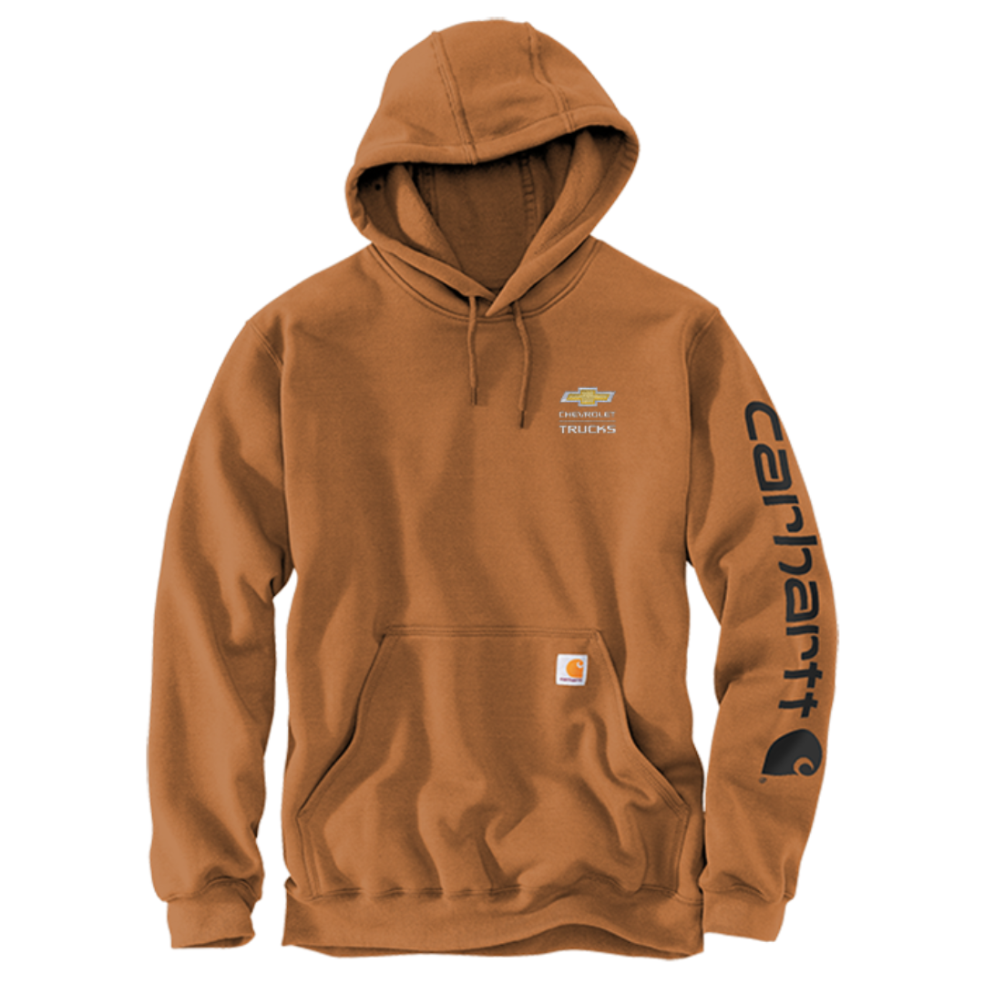 Chevy Trucks Bowtie Carhartt® Hooded Sweatshirt / Hoodie