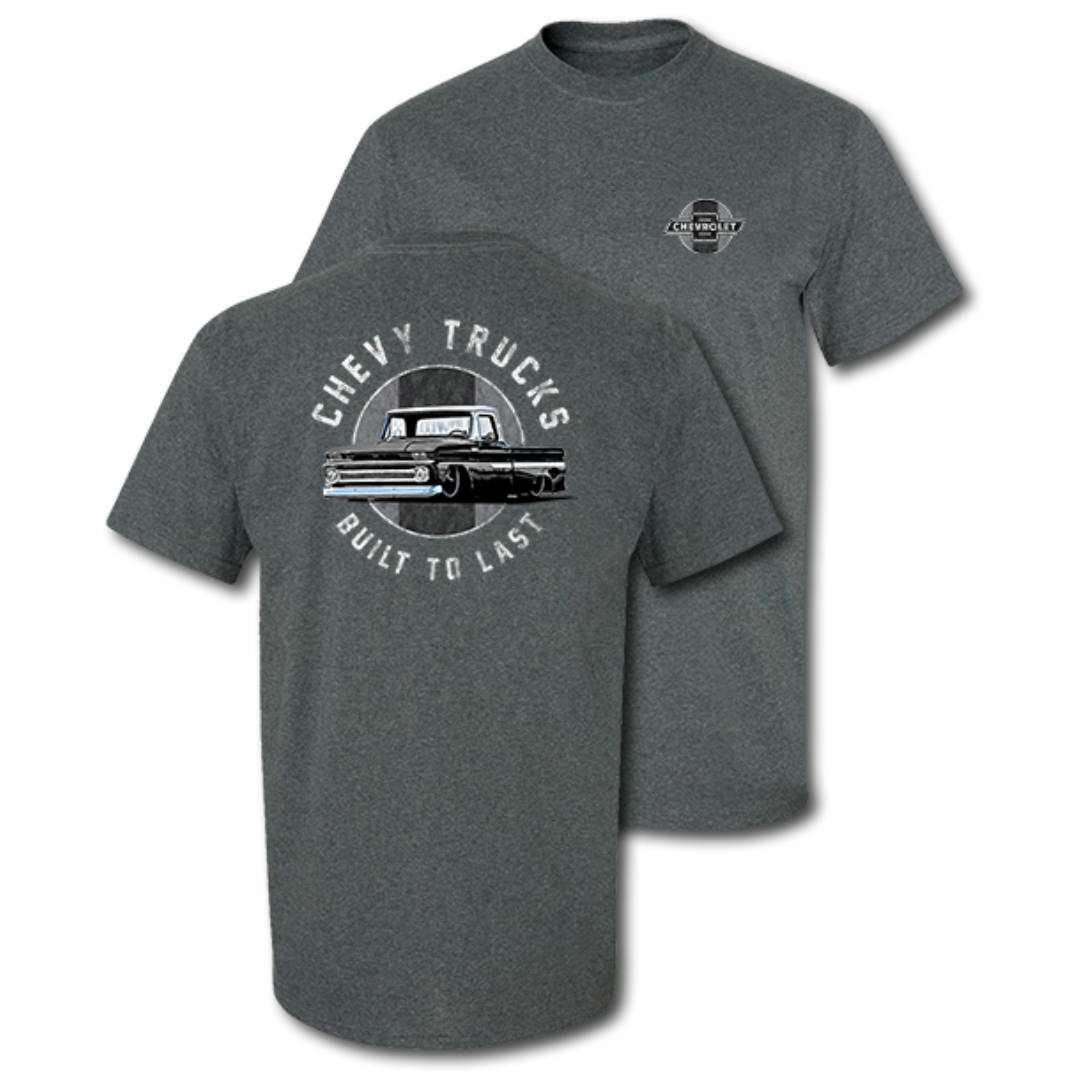 Chevy Trucks Built to Last T-Shirt | Truck Store Online ...