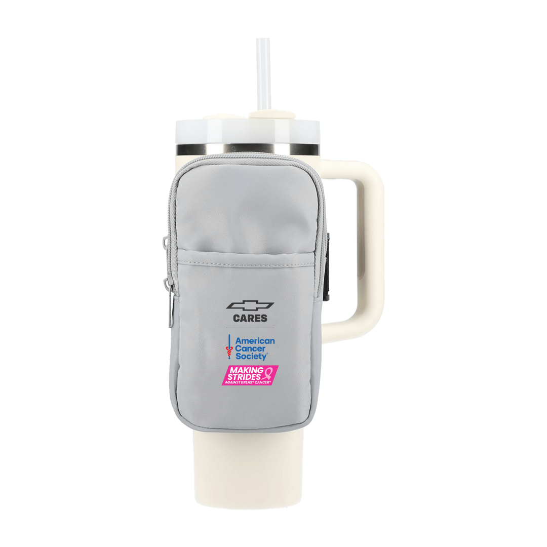 Chevy Cares grey Bottle Buddy deluxe water bottle pouch
