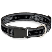 plastic-clip-collar-vintage-chevrolet-1934-bowtie-logo-stars-stripe-black-grays