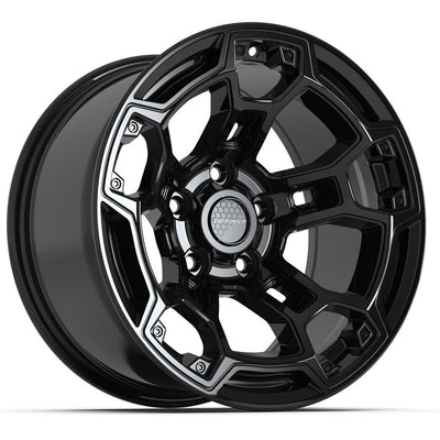 Defiant DF03B 17x9 Gloss Black wheel, 5x127, -12mm offset