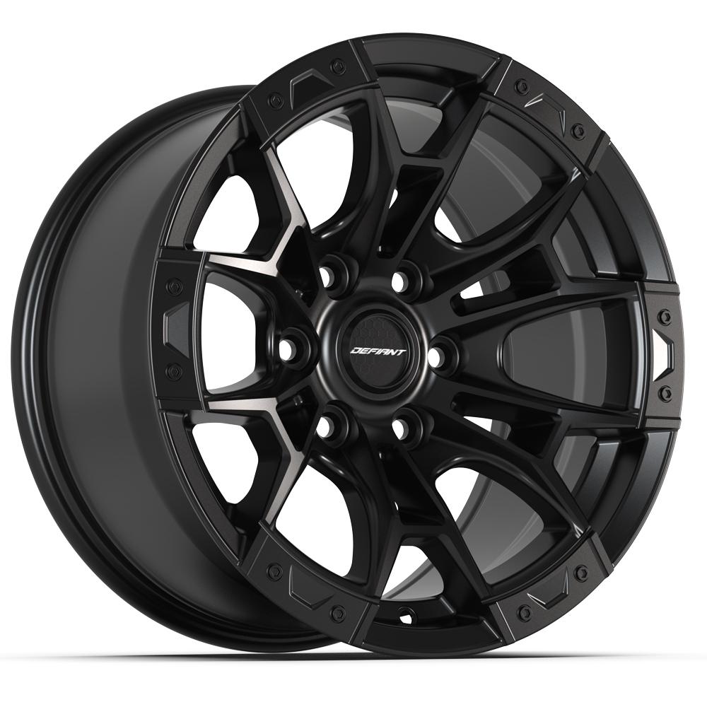 Defiant DF04 20x9 Satin Black wheel, 6x135, 12mm offset