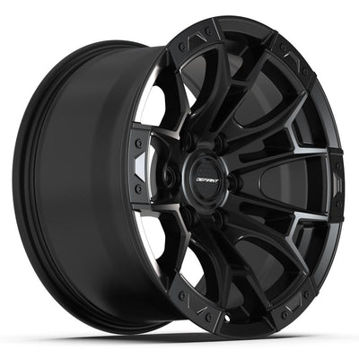 Set of 4 Defiant DF04 20x9 Satin Black wheel, 6x135, +12mm offset