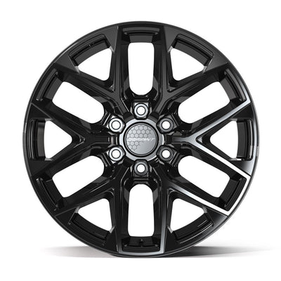 Set of 4 Defiant DF17C 20x9 Gloss Black wheel, 6x135, +18mm offset