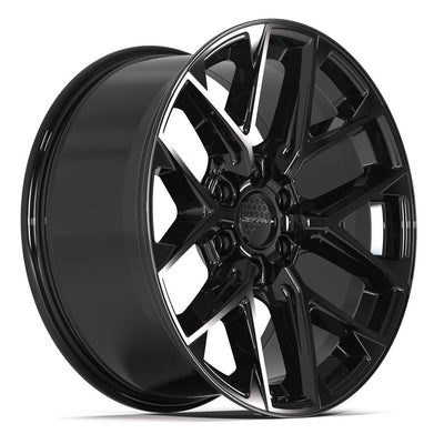 Set of 4 Defiant DF17C 20x9 Gloss Black wheel, 6x135, +18mm offset