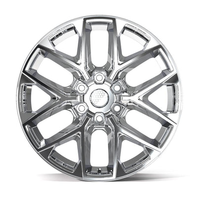 Set of 4 Defiant DF17C 20x9 Chrome wheel, 6x135, +18mm offset