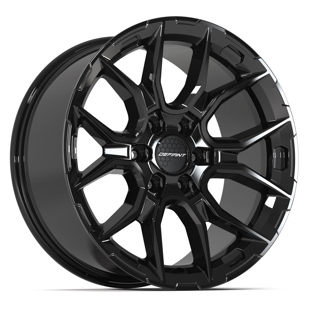 Defiant DF18A 20x9 Gloss Black wheel, 6x139.7, 18mm offset