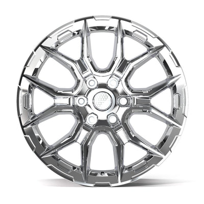 Defiant DF18A 20x9 Chrome wheel, 6x139.7, 18mm offset