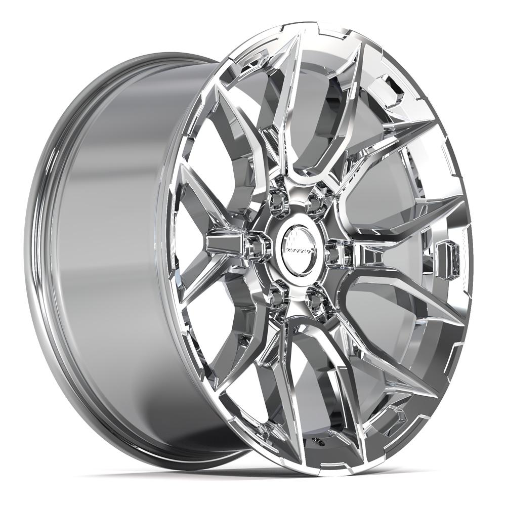 Defiant DF18A 20x9 Chrome wheel, 6x139.7, 18mm offset