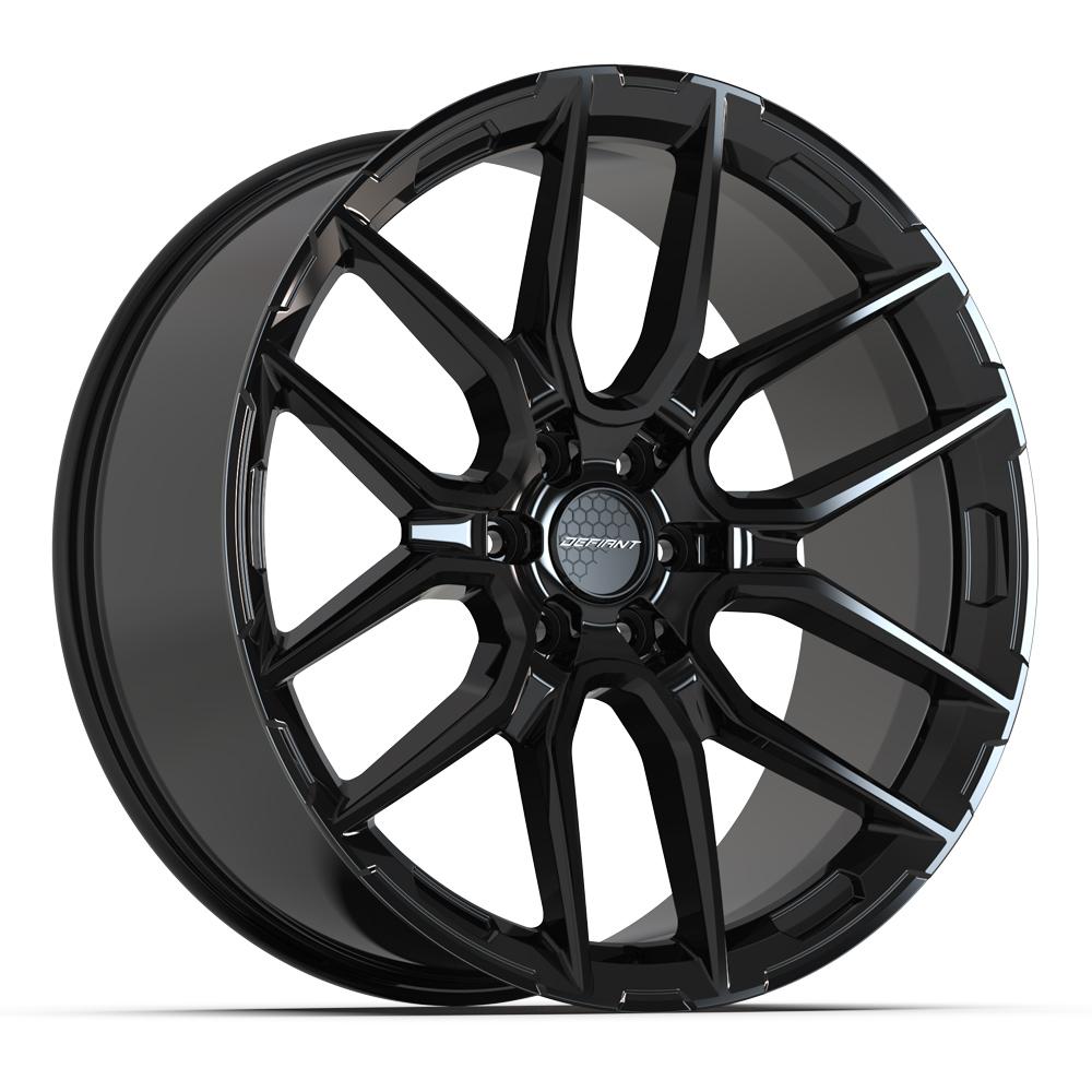 Defiant DF18A 24x10 Gloss Black wheel, 6x139.7, 24mm offset