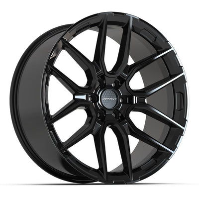 Defiant DF18A 24x10 Gloss Black wheel, 6x139.7, 24mm offset