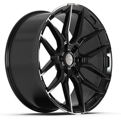 Defiant DF18A 24x10 Gloss Black wheel, 6x139.7, 24mm offset