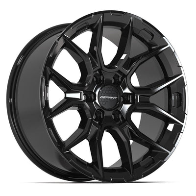 Defiant DF18B 20x9 Gloss Black wheel, 6x139.7, 18mm offset