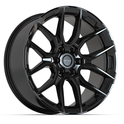 Defiant DF18B 22x9 Gloss Black wheel, 6x139.7, 18mm offset
