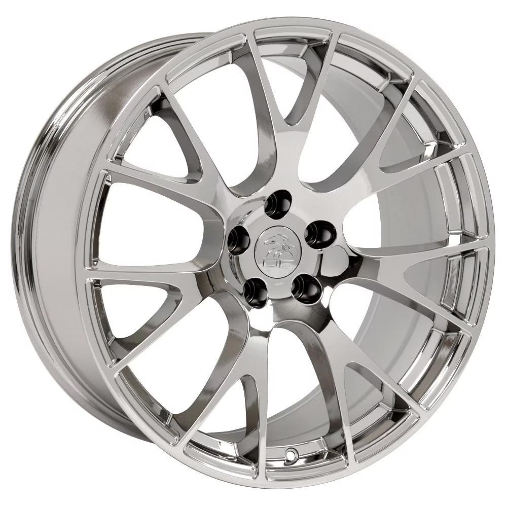 OE Wheels DG69 22x10 Chrome replica wheel