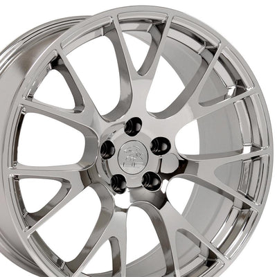OE Wheels DG69 22x10 Chrome replica wheel