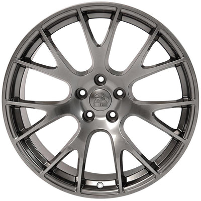 OE Wheels DG69 22x10 Gloss Hyper Black replica wheel