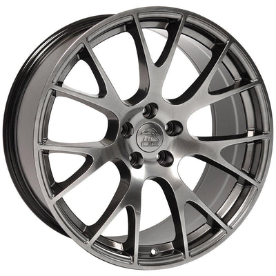 OE Wheels DG69 22x10 Gloss Hyper Black replica wheel
