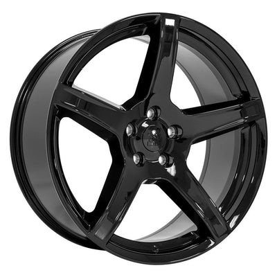 OE Wheels DG22 22x9.5 Gloss Black replica wheel