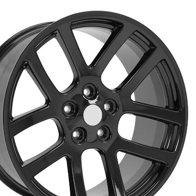 OE Wheels DG51 22x10 Gloss Black replica wheel