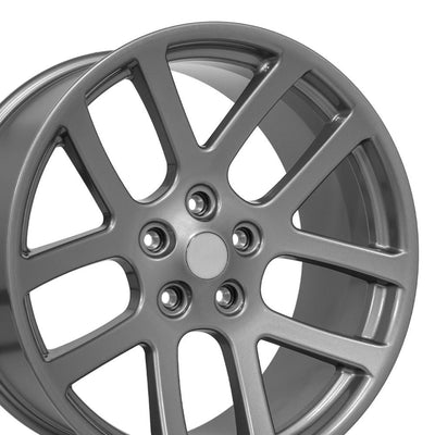 OE Wheels DG51 22x10 Gloss Gunmetal replica wheel