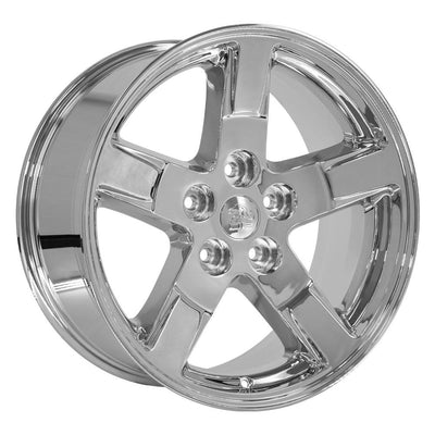 OE Wheels DG62 20x9 Chrome replica wheel