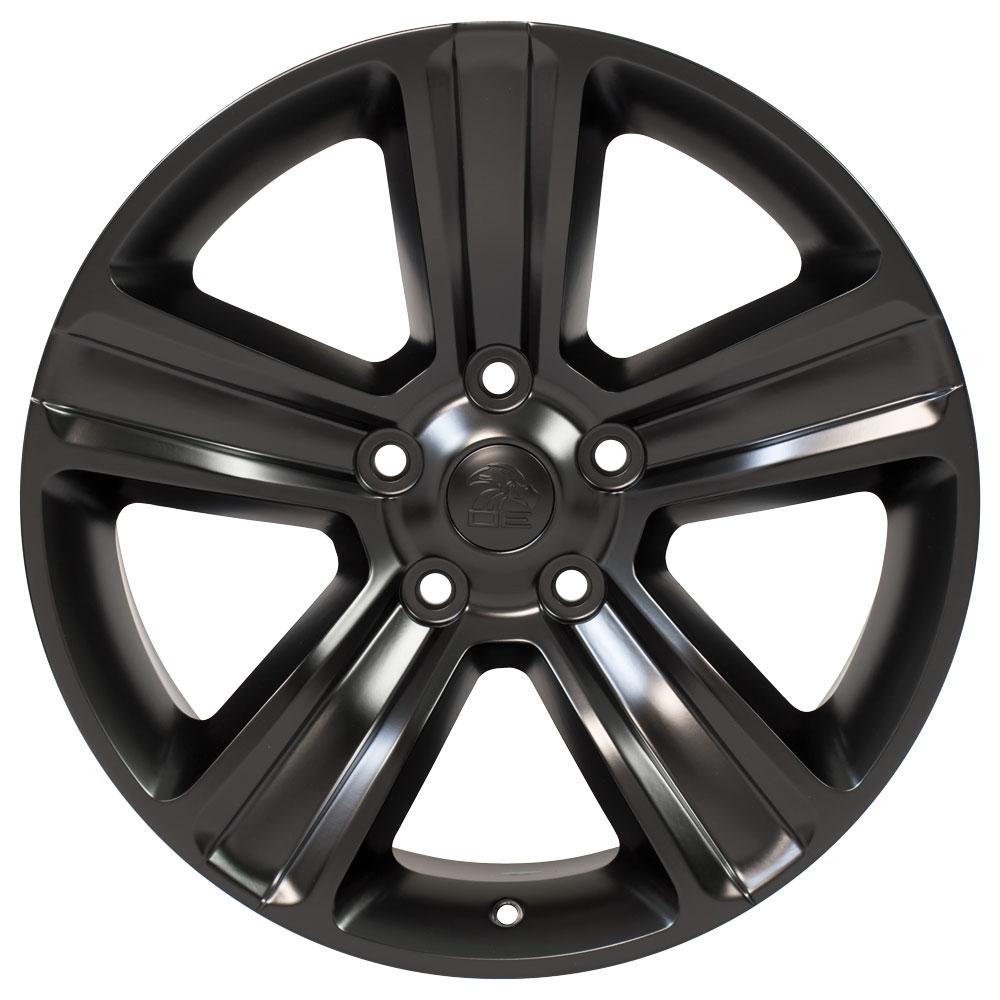 OE Wheels DG65 20x9 Satin Black replica wheel