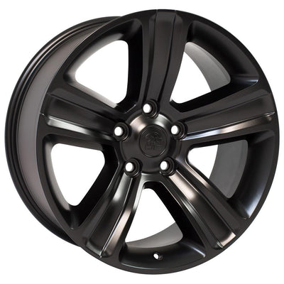 OE Wheels DG65 20x9 Satin Black replica wheel