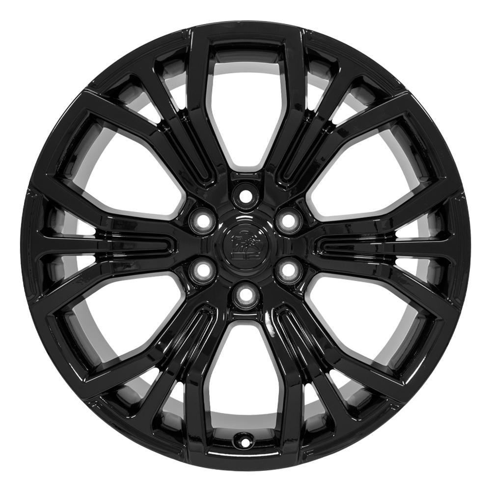 OE Wheels DG80 22x9 Gloss Black replica wheel
