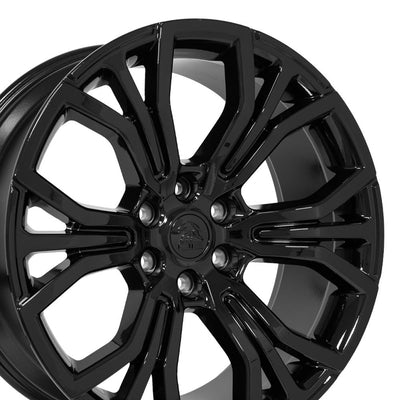 OE Wheels DG80 22x9 Gloss Black replica wheel