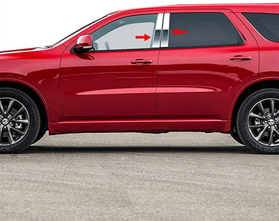 2011-2016 Dodge Ram Durango Pillar Post Trims | Black Horse Off Road - Image 1