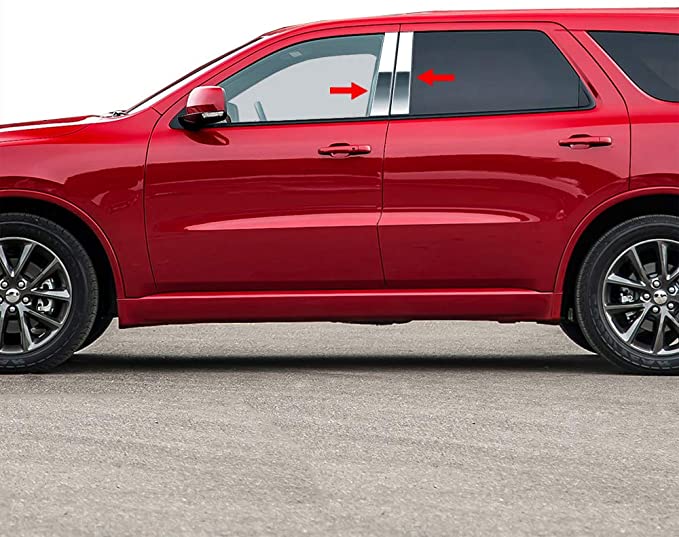 2011-2016 Dodge Ram Durango Pillar Post Trims | Black Horse Off Road - Image 1