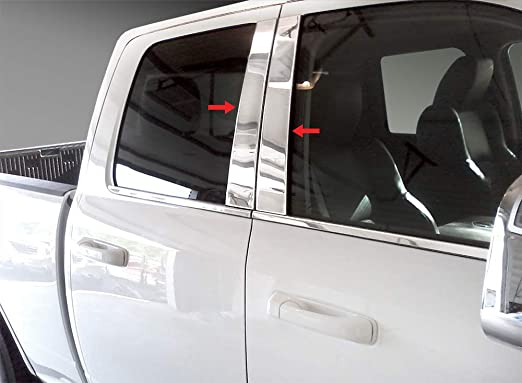 2011-2016 Dodge Ram 1500 Pillar Post Trims | Black Horse Off Road - Image 2