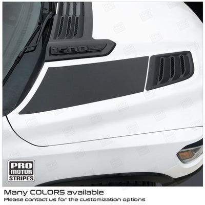 Dodge RAM 1500 Rebel 2019-2024 Hood Side Accent Decals