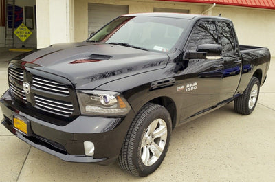 Dual Hood Decal Cover for 2009-2018 Dodge Ram 1500 SRT