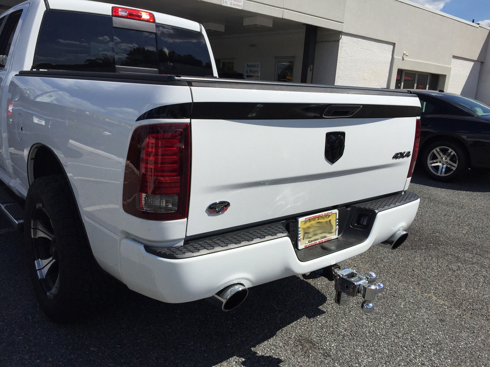 Tailgate Stripe Decal for 2009-2018 Dodge Ram 1500 SRT