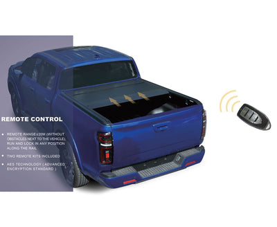 2019-2025 Sierra 1500 E-Roller Retractable Tonneau Cover Retractable | Black Horse Off Road - Image 5
