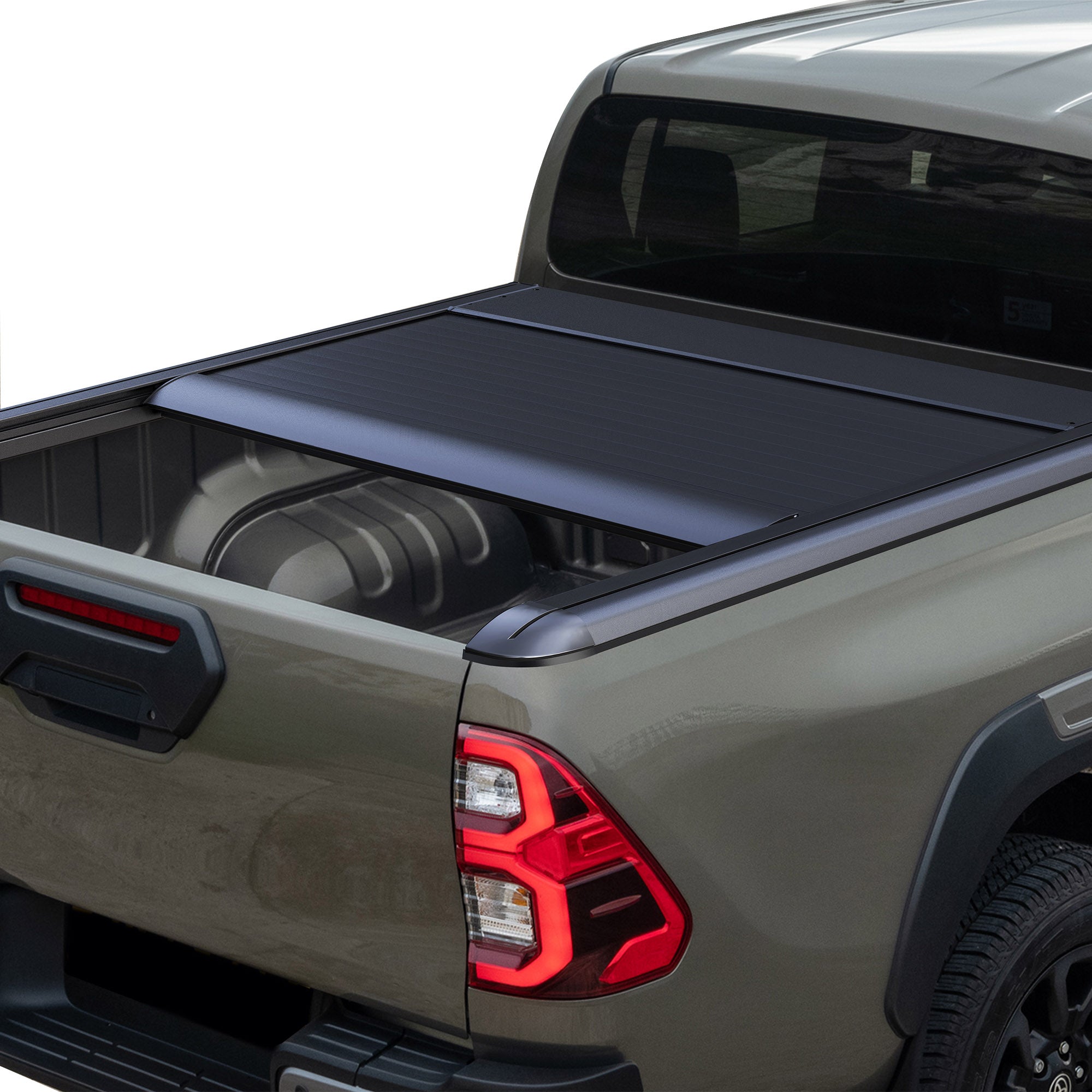 2019-2025 Dodge Ram 1500 E-Roller Retractable Tonneau Cover Retractable | Black Horse Off Road - Image 2