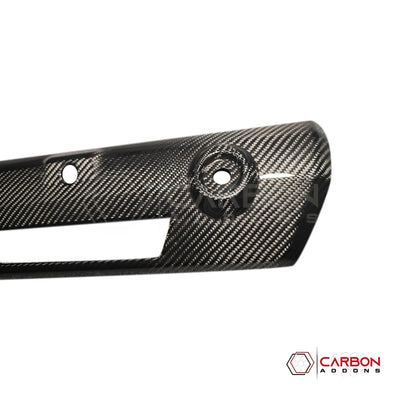 Real Carbon Fiber Tailgate Handle Cover for 2021+ Ford F-150