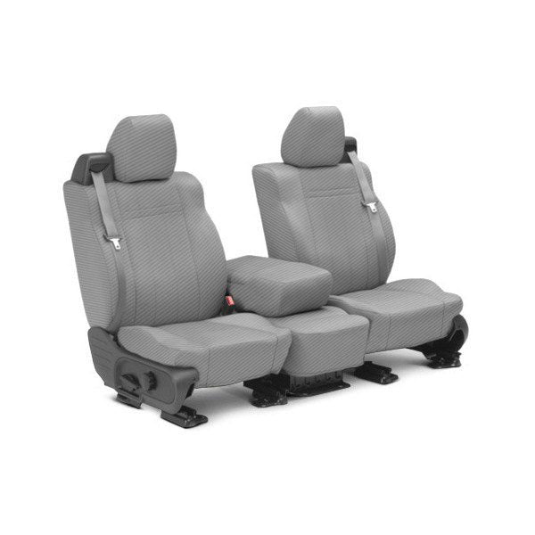 Custom Fit Truck Seat Covers for Ford, Chevy, Ram & Toyota – Carbon Fiber Sport Design | Made in USA