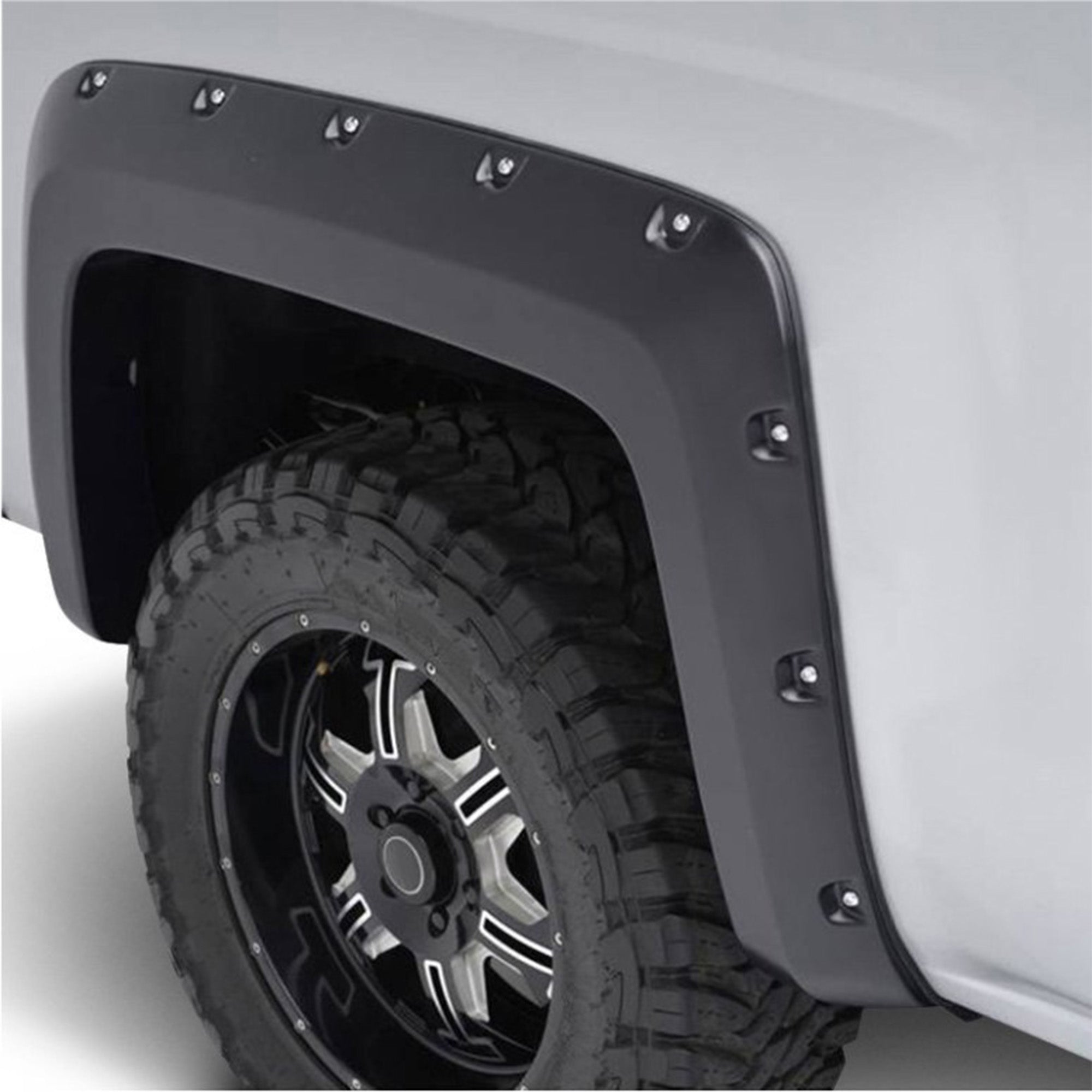 2019-2023 Chevrolet Silverado 1500 Fender Flares Riveted Style | Black Horse Off Road - Image 2