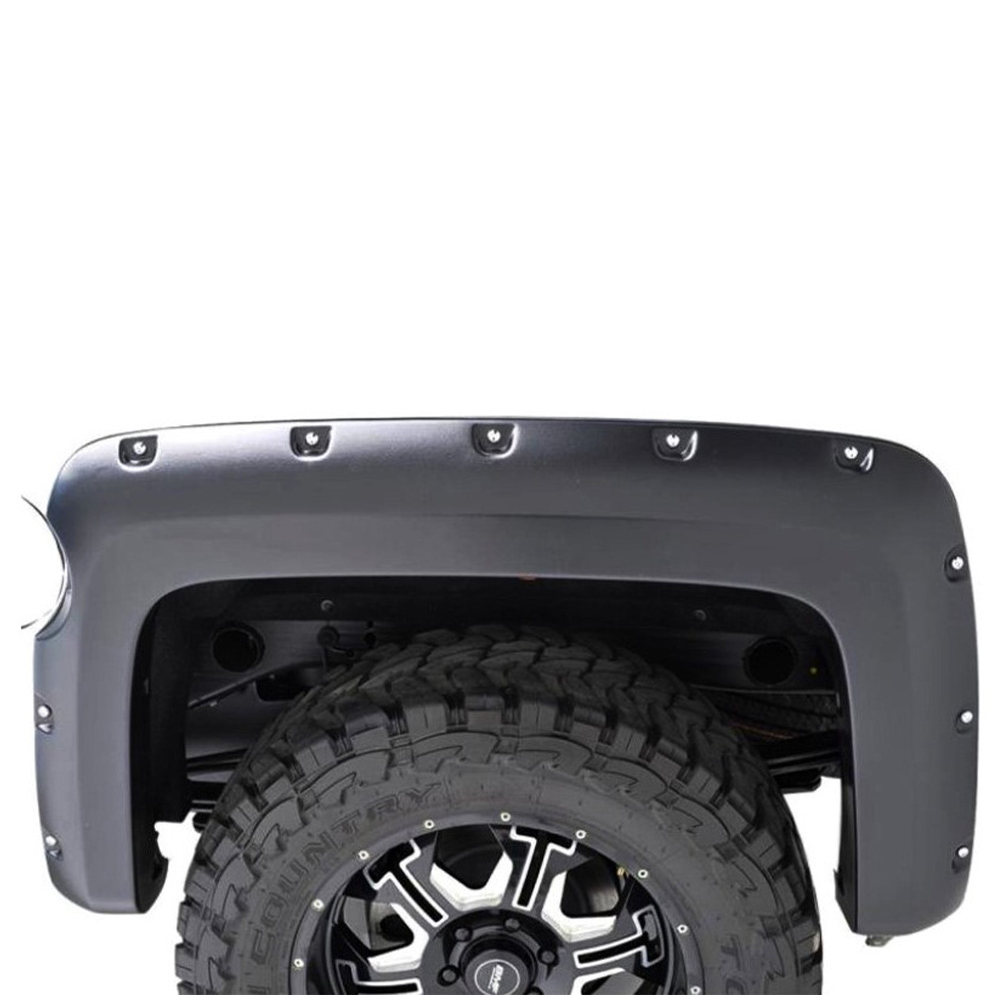 2019-2023 Chevrolet Silverado 1500 Fender Flares Riveted Style | Black Horse Off Road - Image 3